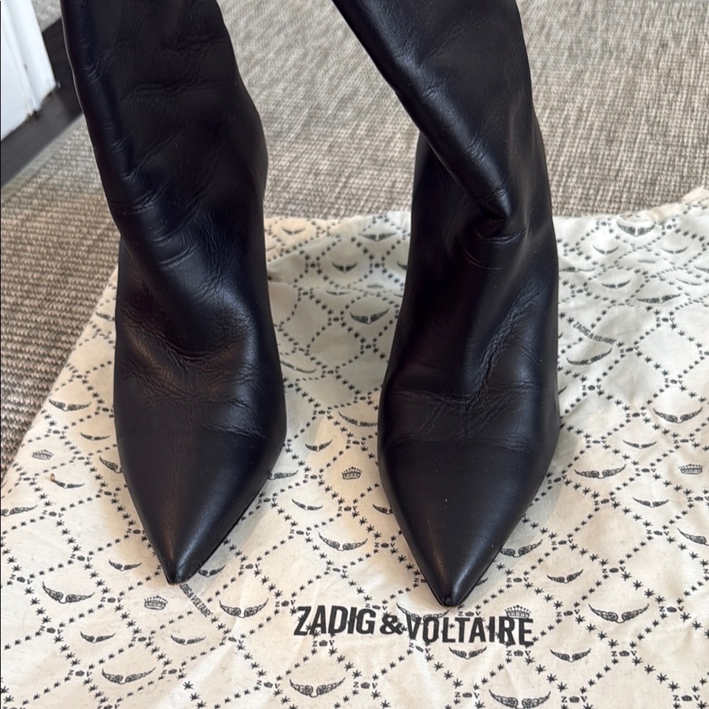 Zadig & Voltaire Black Women's Boots 39